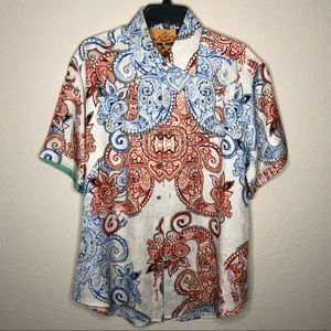 Robert Graham Silk Road Button Down 